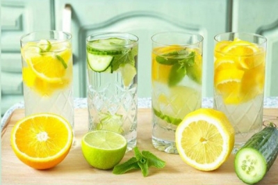 Águas aromatizadas para emagrecer