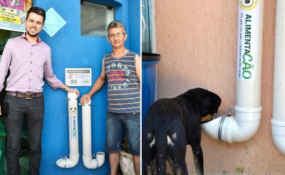 Vereador lança campanha para alimentar animais de rua