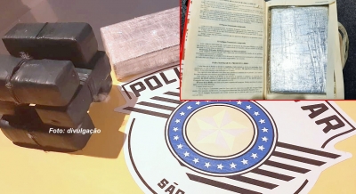 Inusitado: Polícia Rodoviária apreende tablete de cocaína em bíblia
