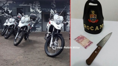 ROCAM detém menor acusado de praticar assaltos na zona norte