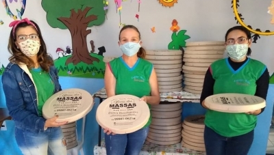 Oficina das Massas: única da região que produz pizzas para eventos beneficentes