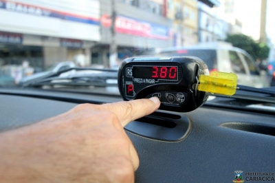 Ipem realiza verificação anual de taxímetro em Marília