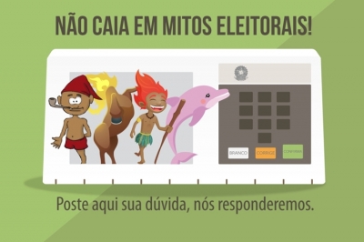TSE lança campanha para acabar com mitos eleitorais