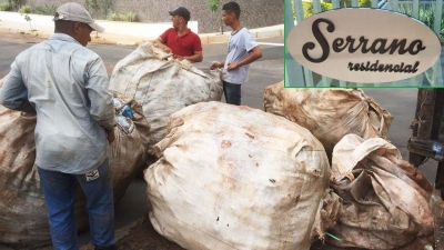 Condomínio Serrano une moradores ao implantar coleta seletiva de lixo