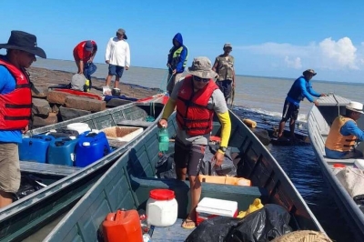 Onze dias após naufrágio, 19 brasileiros estão desaparecidos na costa da Guiana