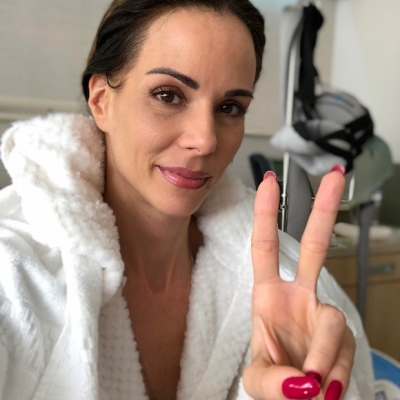 Ana Furtado tenta evitar queda de cabelos com quimioterapia