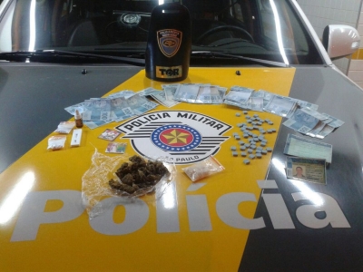 TOR apreende LSD, ecstasy, cocaína, anfetamina e skunk