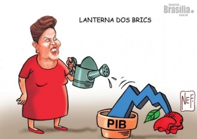 Prévia do PIB mostra economia estagnada