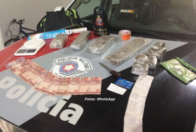 Mulher é sequestrada por traficantes. Eles são presos quando sacavam dinheiro da vítima