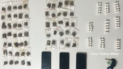 Seis marilienses vão a Garça com drogas e acabam presos