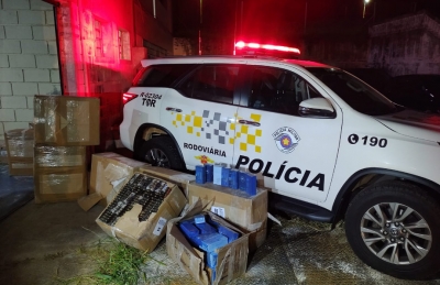 Polícia Rodoviária apreende anabolizantes e contrabando avaliados em R$ 4 milhões