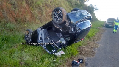 Acidentes são registrados em rodovias 