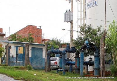 Bomba queima e deixa parte da zona Sul sem água