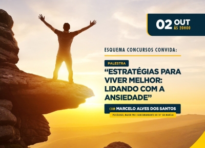 Major dos Bombeiros faz palestra sobre como lidar com a ansiedade
