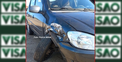 Motorista embriagado e falando ao celular provoca acidente e acaba preso