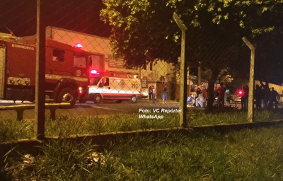 Colisão entre motos deixa três feridos