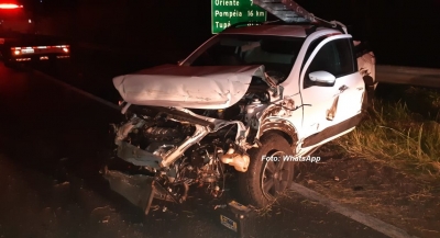 Casal sofre acidente na SP-294 e criminosos levam carteiras das vítimas