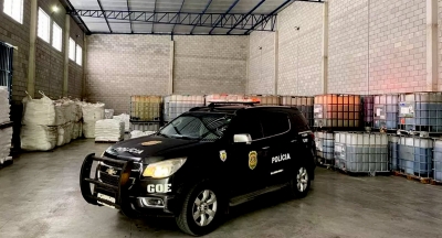 Polícia apreende 500 toneladas de produtos químicos desviados de empresa