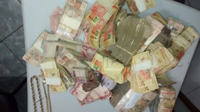 Polícia apreende dinheiro suspeito na SP-333