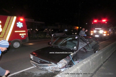 Motorista acusado de embriaguez provoca grave acidente na rodovia do Contorno