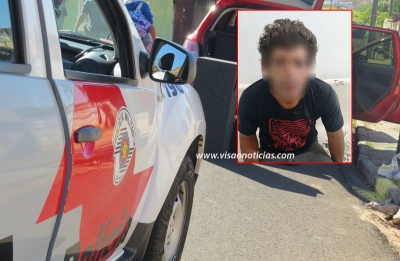 Andarilho é preso pela PM acusado de invadir casas e tentar estuprar mulheres 