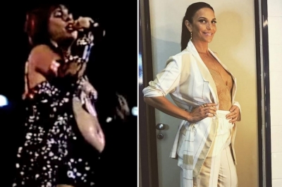 Grávida, Ivete repete Baby do Brasil em 1985