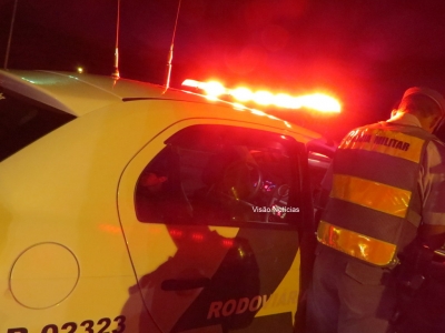 Motorista foge do TOR porém acaba preso