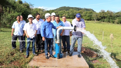 Novo poço do Sistema Cavalete entra em funcionamento. É o 8º da atual administração+