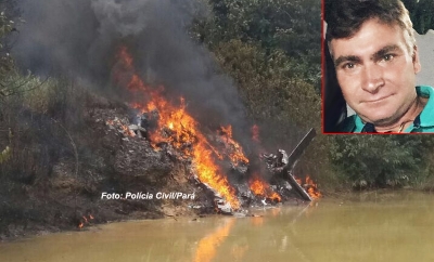 Empresário da região morre em acidente de avião no Pará