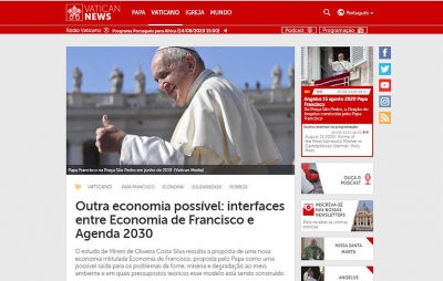 Mestranda em Direito da Unimar tem artigo publicado em portal oficial do Vaticano 