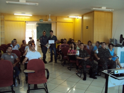 PM ministra curso de voluntários ambientais