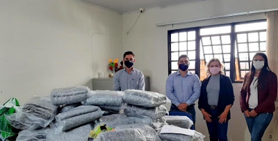 Inverno Solidário: Eixo-SP faz doações em Garça e região