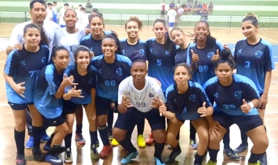 Futsal feminino de Pompeia é vice-campeão da fase regional dos Jogos da Juventude