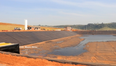 Obra do tratamento de esgoto na Bacia do Palmital segue em ritmo acelerado