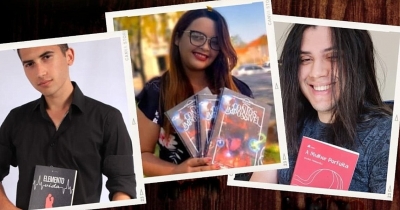 Jovens escritores lançam livros hoje em Vera Cruz