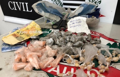 DISE prende dupla vendendo drogas em favela na zona Oeste em Marília