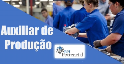 RH Pottencial tem diversas vagas para Auxiliar de Produção. Com início imediato!