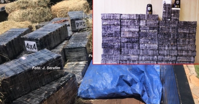 Apreensão de cocaína na região chega a quase meia tonelada