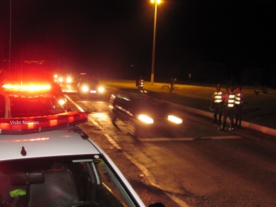 Policial Rodoviário é atropelado por motociclista