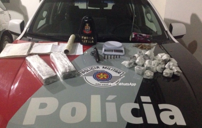 Força Tática apreende mais de 18 KG de maconha em menos de 24 horas