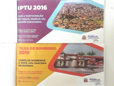 IPTU e Taxa de Bombeiros: 2ª parcela vence hoje