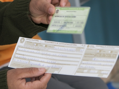 Prazo para justificar ausência no 1º turno vai até esta quinta-feira