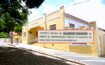 Crise financeira: Prefeitura decreta falência