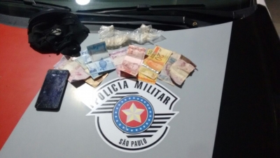 PM apreende menor por tráfico de drogas