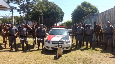 Operação: Cavalaria da PM frustra entrega de drogas na zona Sul de Marília