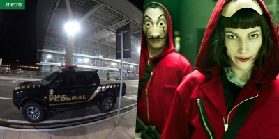 Internautas comparam assalto em Viracopos com La Casa de Papel