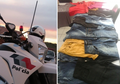 Polícia apreende autor de furto no centro