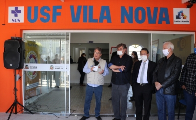 Reforma da USF Vila Nova é entregue pela Prefeitura de Marília