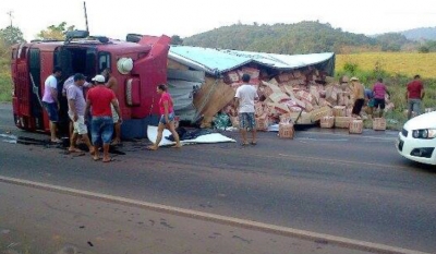 Motorista mariliense sobre acidente no Maranhão