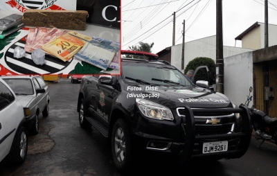 DISE prende dois por tráfico na mesma rua. Um deles é um dos mais "antigos" da zona Sul